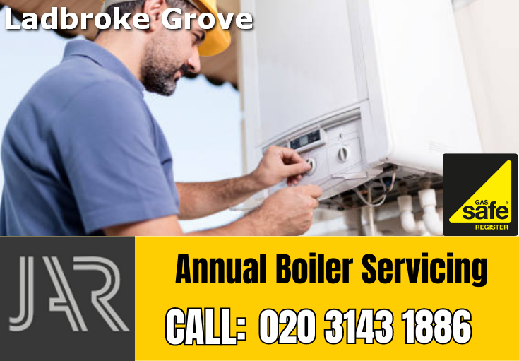 annual boiler servicing Ladbroke Grove