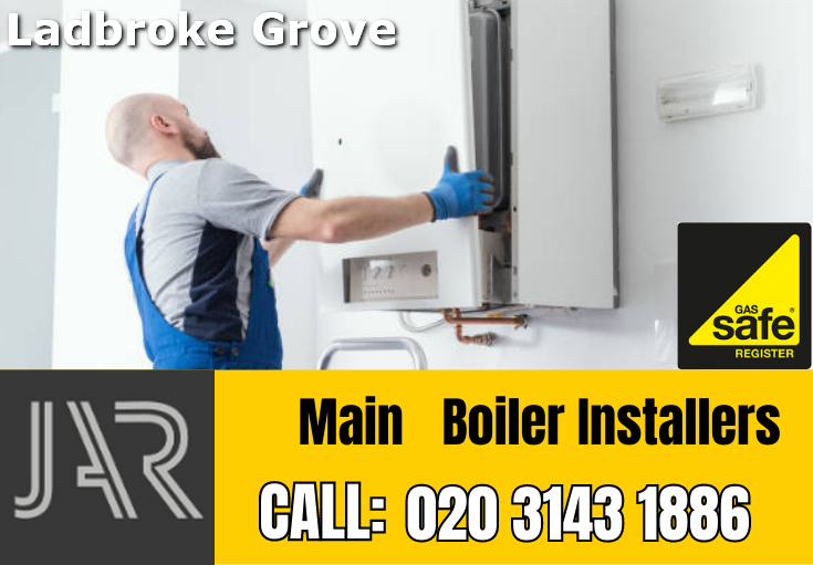 Main boiler installation Ladbroke Grove